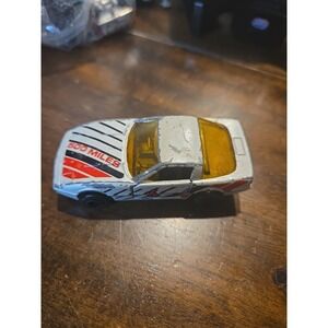 Majorette No. 215 / 268 Chevrolet Corvette Yellow w/ Opening Doors France G-VG